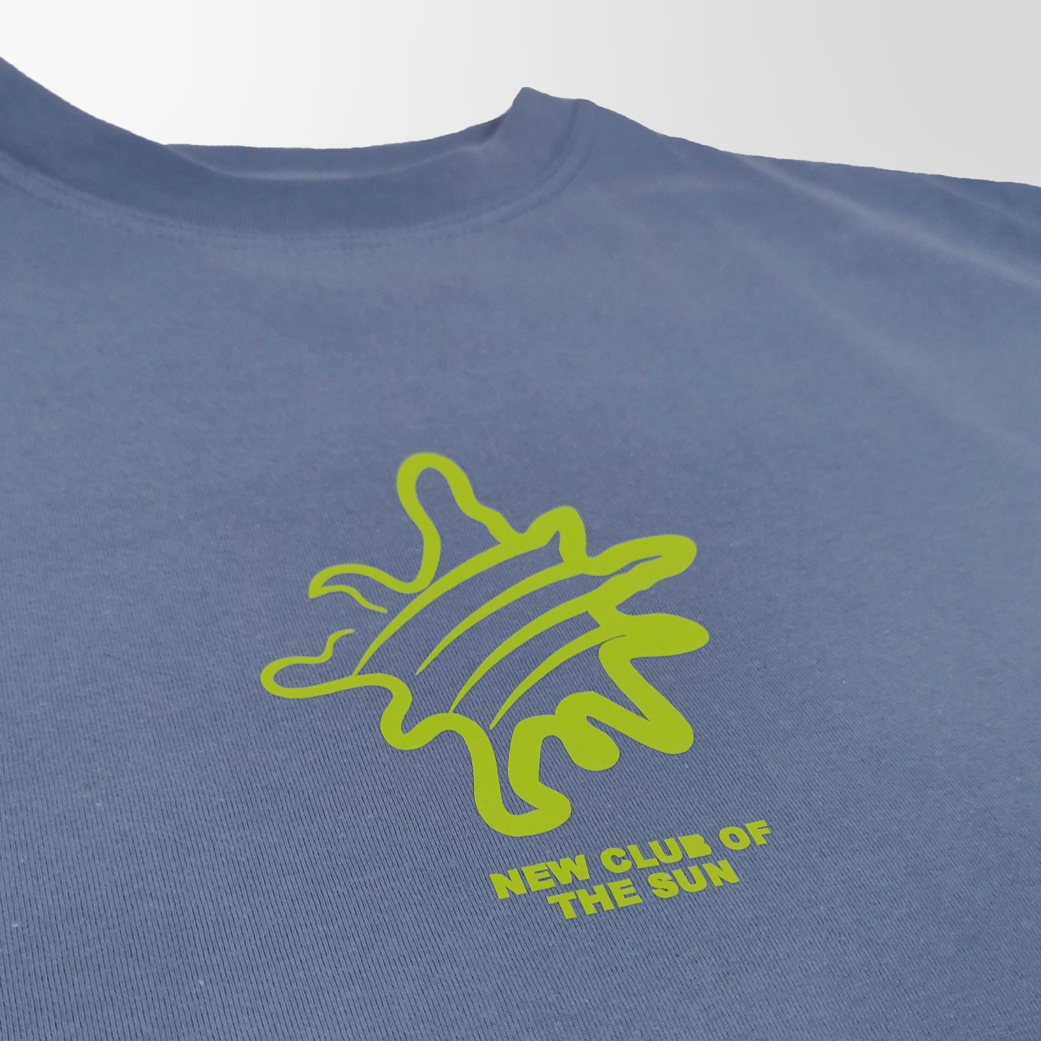 Sunstate Club T-Shirt / Stonewash Blue