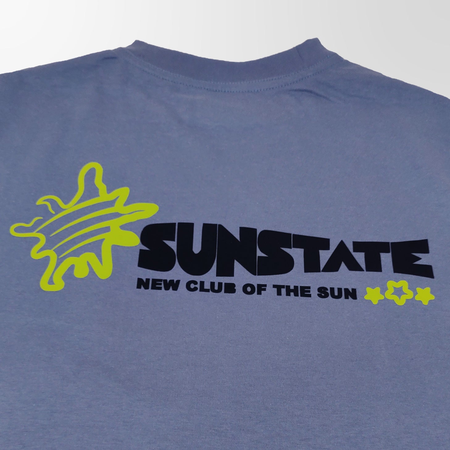 Sunstate Club T-Shirt / Stonewash Blue